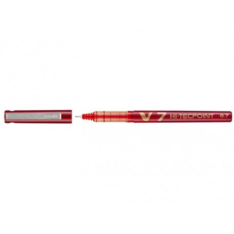 Pilot BX-V7-R bolígrafo de punta redonda Bolígrafo cilíndrico Rojo 1 pieza(s)