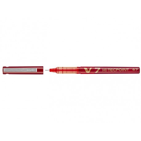 Pilot BX-V7-R bolígrafo de punta redonda Bolígrafo cilíndrico Rojo 1 pieza(s)