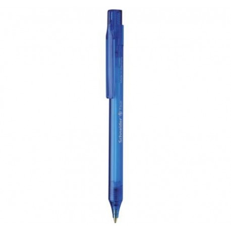 Schneider Schreibgeräte Fave Azul Bolígrafo de punta retráctil con pulsador Medio