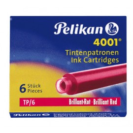Pelikan TP/6 Rojo 6 pieza(s)