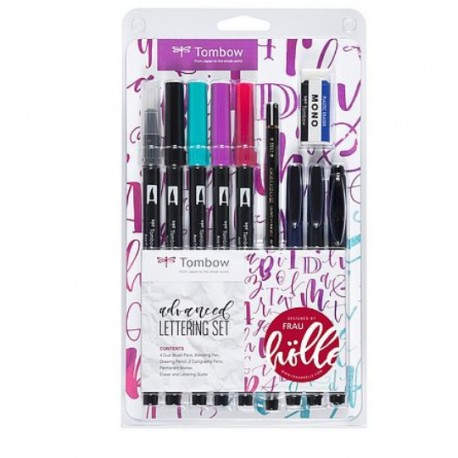 Tombow LS-ADV bolígrafo de punta redonda Bolígrafo cilíndrico Multicolor
