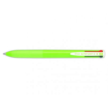Pilot Super Grip G Negro, Azul, Verde, Rojo