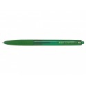 Pilot Super Grip G a Scatto Verde Bolígrafo de punta retráctil con pulsador Medio 1 pieza(s)