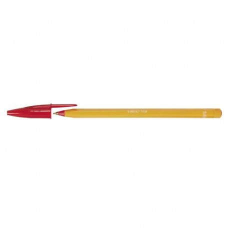 BIC 8099241 bolígrafo Naranja, Rojo Fino