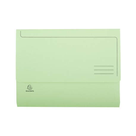 Exacompta 46773E carpeta Caja de cartón Verde A4
