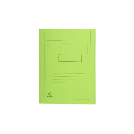 Exacompta 445013E carpeta Caja de cartón Verde A4