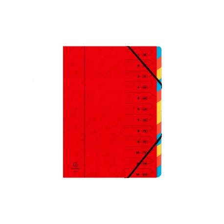 Exacompta 54125E carpeta Rojo A4