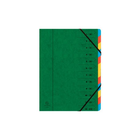 Exacompta 54123E carpeta Verde A4