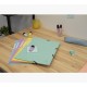 Exacompta 55560E carpeta Cartón prensado Colores surtidos, Azul, Coral, Verde, Mauve, Amarillo A4