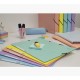 Exacompta 55560E carpeta Cartón prensado Colores surtidos, Azul, Coral, Verde, Mauve, Amarillo A4