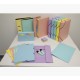 Exacompta 55560E carpeta Cartón prensado Colores surtidos, Azul, Coral, Verde, Mauve, Amarillo A4