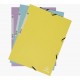 Exacompta 55560E carpeta Cartón prensado Colores surtidos, Azul, Coral, Verde, Mauve, Amarillo A4