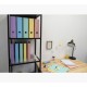 Exacompta 51560E carpeta Caja de cartón Azul, Coral, Verde, Mauve, Amarillo A4