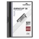 Durable 220057 carpeta PVC Antracita, Gris A4