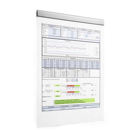 Durable DURAFIX Rail 210 mm archivador Plata