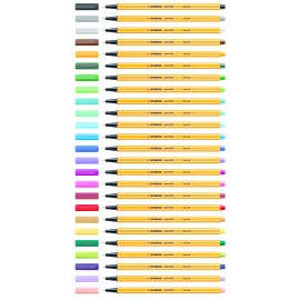 STABILO Point 88 rotulador Verde 10 pieza(s)