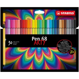 STABILO Pen 68 ARTY rotulador Medio Multicolor 30 pieza(s)