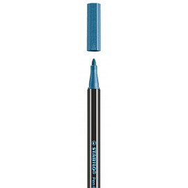 STABILO Pen 68 metallic rotulador Azul metálico 1 pieza(s)