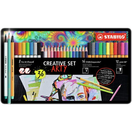 STABILO Pen 68 rotulador Colores surtidos 88 pieza(s)
