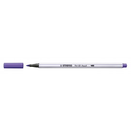 STABILO Pen 68 brush rotulador Medio Violeta 1 pieza(s)
