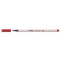 STABILO Pen 68 brush rotulador Medio Rojo 1 pieza(s)
