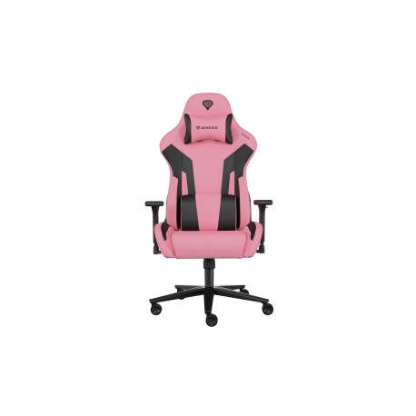 GENESIS Nitro 720 Silla para videojuegos de PC Asiento inflable Negro, Rosa