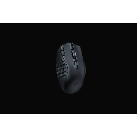 Razer Naga V2 HyperSpeed ratón mano derecha RF Wireless + Bluetooth Óptico 30000 DPI - rz01-03600100-r3g1