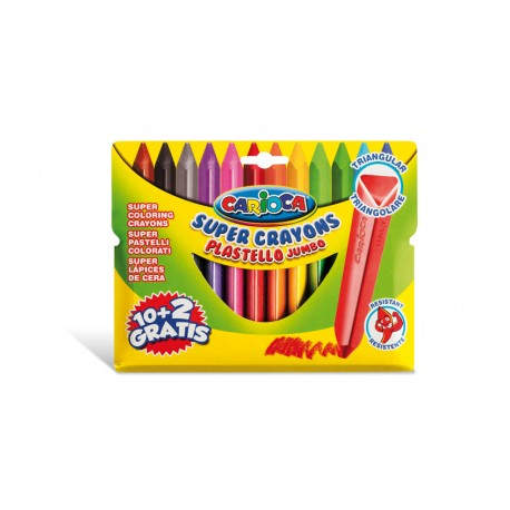 Carioca Plastello Jumbo 12 pieza(s)