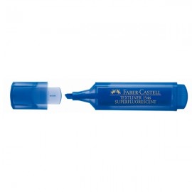 Faber-Castell TEXTLINER 15 marcador 1 pieza(s) Punta de cincel/fina Azul
