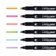 Tombow MONO edge marcador 6 pieza(s) Punta redonda/fina Multicolor