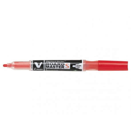 Pilot V-Board Master S marcador Punta fina Rojo