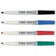BIC Velleda 1741 marcador 5 pieza(s) Grueso Negro, Azul, Verde, Rojo