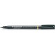 Staedtler Lumocolor Permanent Special marcador 1 pieza(s) Punta redonda/fina Negro