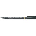 Staedtler Lumocolor Permanent Special marcador 1 pieza(s) Punta redonda/fina Negro