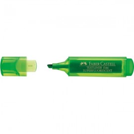 Faber-Castell TEXTLINER 1546 marcador 1 pieza(s) Punta de cincel/fina Verde claro