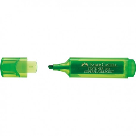 Faber-Castell TEXTLINER 1546 marcador 1 pieza(s) Punta de cincel/fina Verde claro