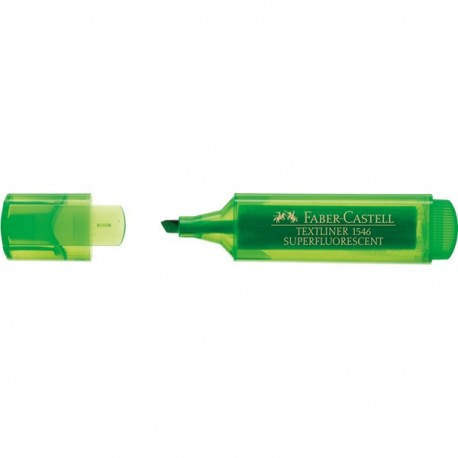 Faber-Castell TEXTLINER 1546 marcador 1 pieza(s) Punta de cincel/fina Verde claro