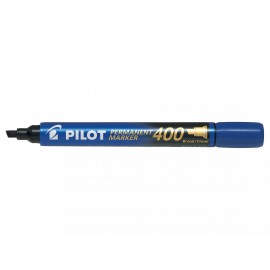 Pilot Permanent Marker 400 marcador 1 pieza(s) Punta de cincel Azul