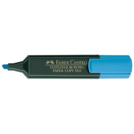 Faber-Castell 154851 Punta de cincel Azul 1pieza(s) marcador