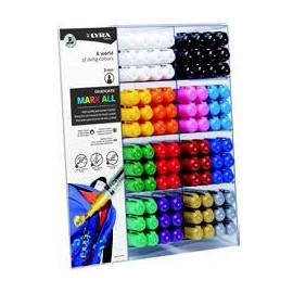 Lyra Mark All marcador 192 pieza(s) Punta redonda Colores surtidos