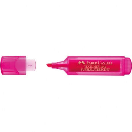 Faber-Castell TEXTLINER 1546 marcador 1 pieza(s) Punta de cincel/fina Rosa