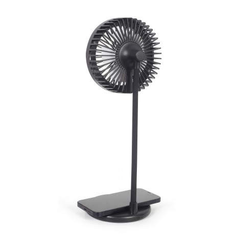 Gembird TA-WPC10-LEDFAN-01 ventilador Negro