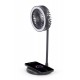 Gembird TA-WPC10-LEDFAN-01 ventilador Negro