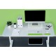 Leitz 65040054 soporte para monitor 68,6 cm (27'') Verde, Blanco