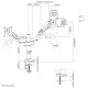 Neomounts by Newstar soporte de escritorio