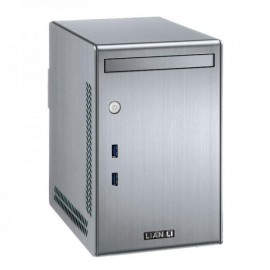 Lian Li PC-Q02A PSU Minitorre Plata