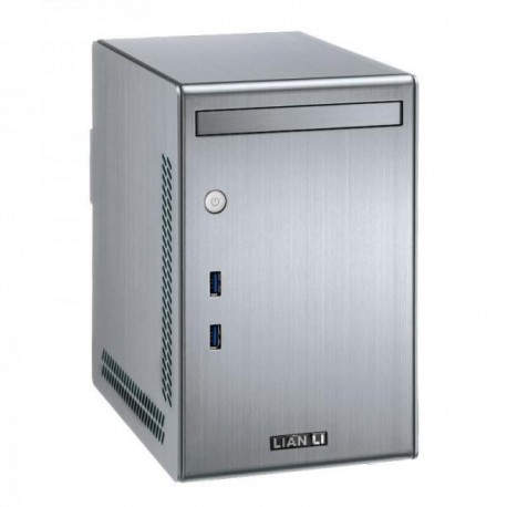 Lian Li PC-Q02A PSU Minitorre Plata