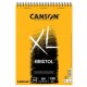 Canson XL Bristol Bloc de hojas de papel para bellas artes 50 hojas