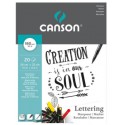 Canson Marker Lettering Arte de papel 20 hojas