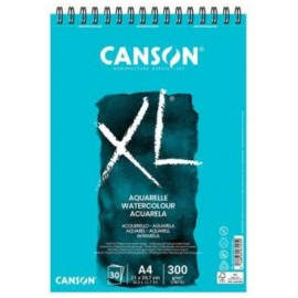 Canson XL Watercolour Bloc de hojas de papel para bellas artes 30 hojas